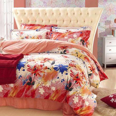 藍(lán)絲羽家紡新品暖冬短毛絨四件套 7款花型，溫暖你的1.5米床